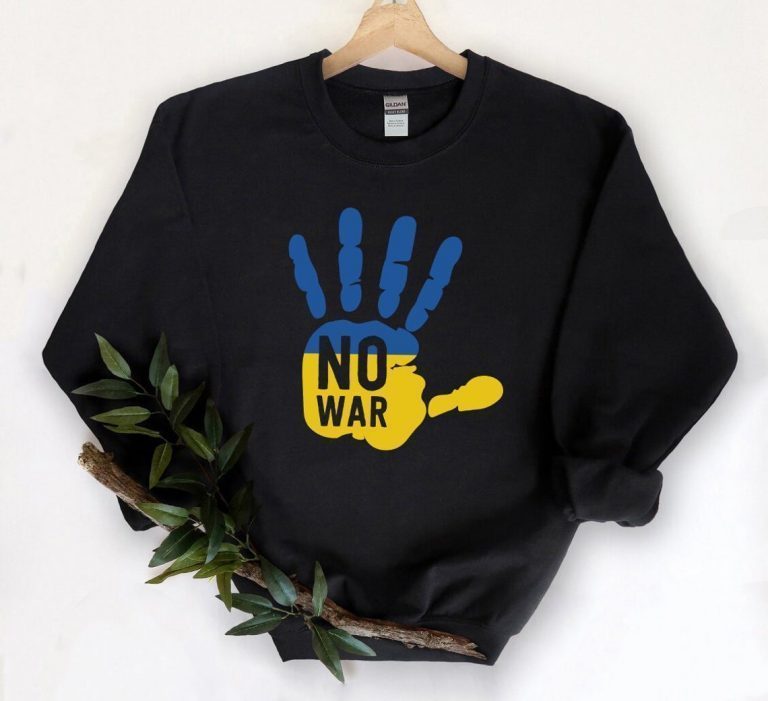 Hand No War In Ukraine 2022 Shirts