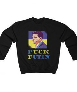 President Zelensky Puck Futin Fuck Putin Peace Ukraine Shirt