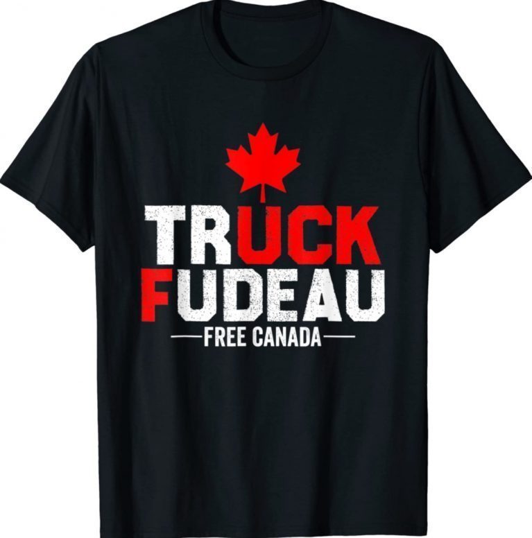 Lets Go Truck You Trudeau Free Canada Vintage Shirt