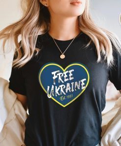 Stand With Ukraine Free Ukraine Shirt