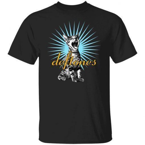 Deftones Cat Tee Shirt