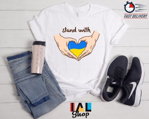 Stand with Ukraine Tee Shirt No War Shirt, Russian Civil War, Stop the war, Support Ukraine