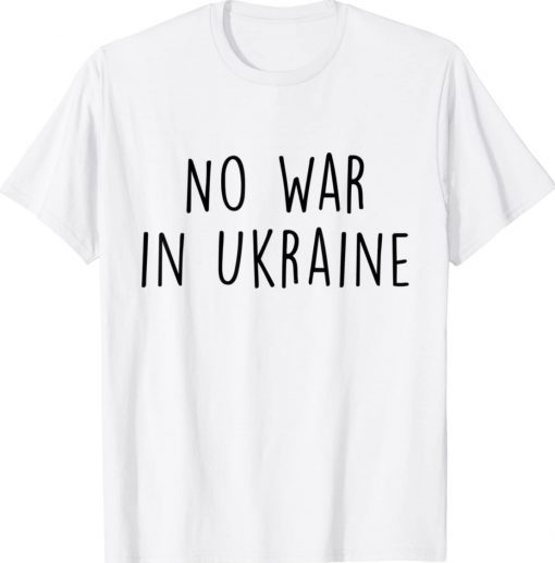 No War In Ukraine I Stand With Ukraine Vintage TShirt