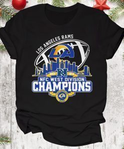 LA Rams NFC West Champions Super Bowl LVI 2022 Tee Shirt