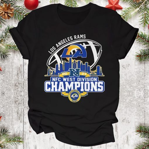 LA Rams NFC West Champions Super Bowl LVI 2022 Tee Shirt