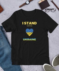 I Stand With Ukraine Flag 2022 TShirt