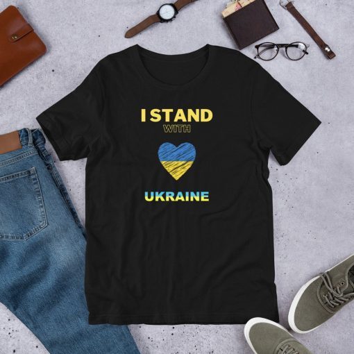 I Stand With Ukraine Flag 2022 TShirt