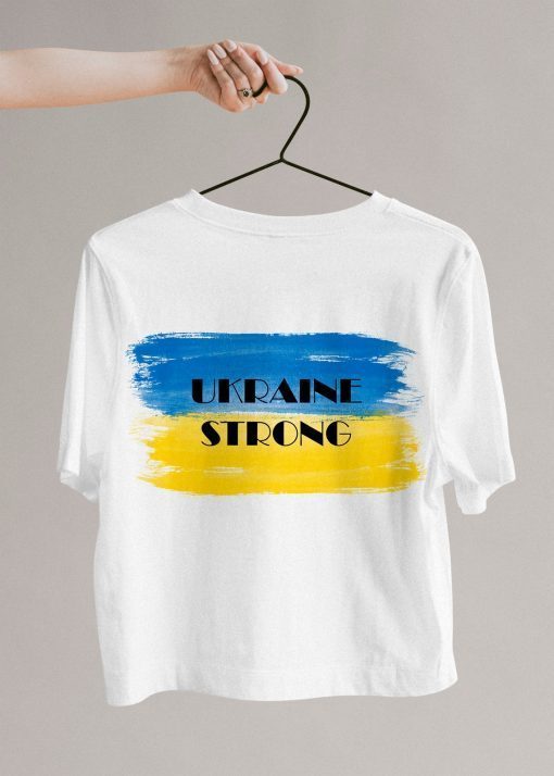 Support Ukraine Ukraine Strong No War Tee Shirt