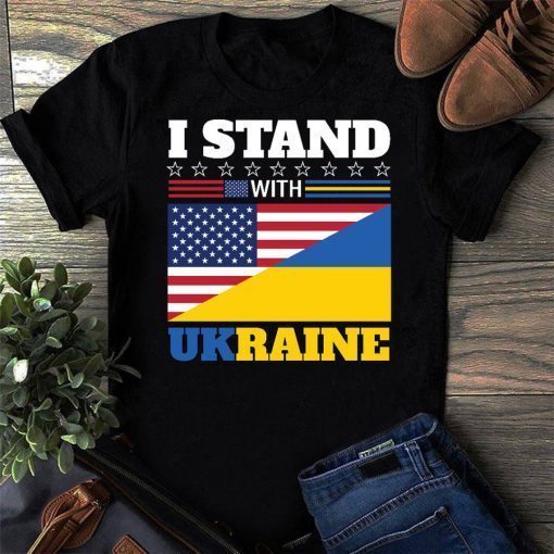 Flag Ukrainian Lover I Stand With Ukraine Unisex TShirt