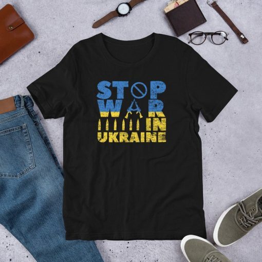 Stop War in Ukraine Peace Stop Putin Stop War Shirts