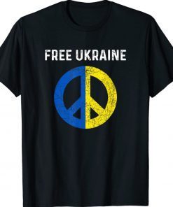 Free Ukraine I Stand With Ukraine Support Ukraine Vintage Shirts