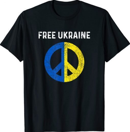 Free Ukraine I Stand With Ukraine Support Ukraine Vintage Shirts