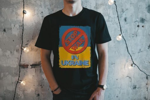 Stop War in Ukraine Peace Stop Putin Stop War T-Shirt World War 3 Shirt Ukraine Support Shirt Chernobyl Shirt