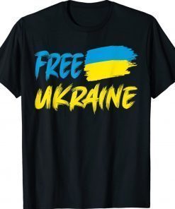 I Stand With Ukraine Support Ukraine T-Shirt