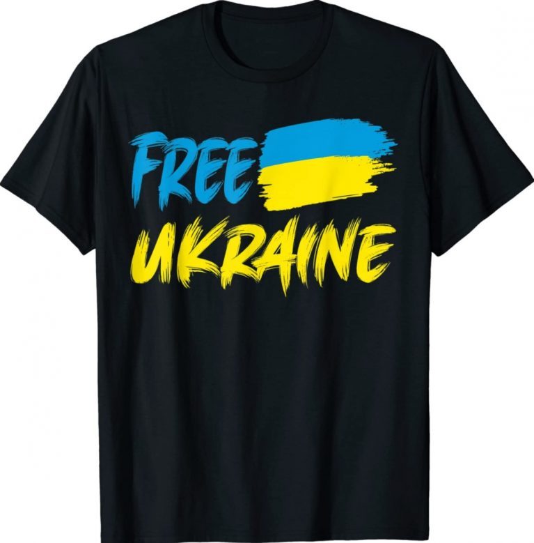 I Stand With Ukraine Support Ukraine T-Shirt