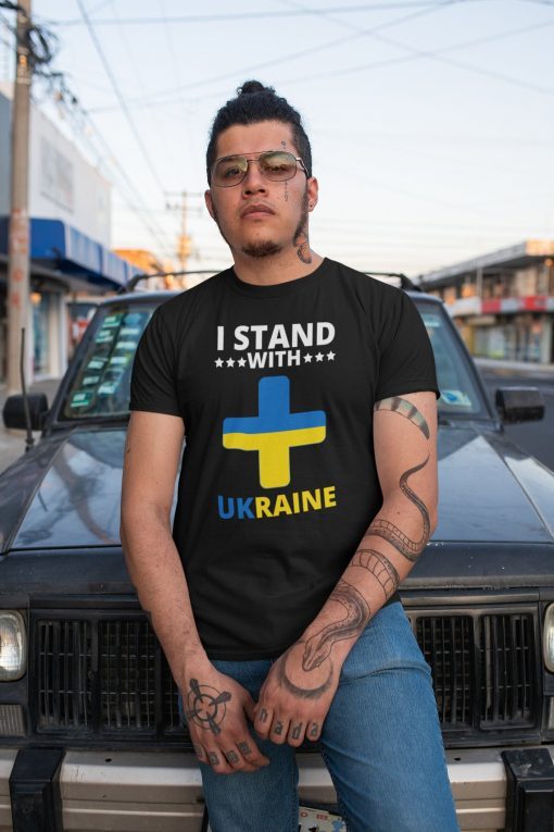 I Stand With Ukraine Fuck Putin Anti T-Shirt