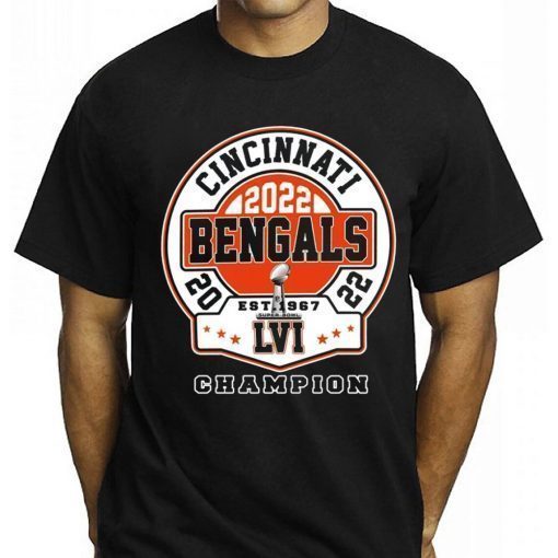 Vintage Bengals Super Bowl 2022 Cincinnati Bengals Super Bowl LVI Shirts