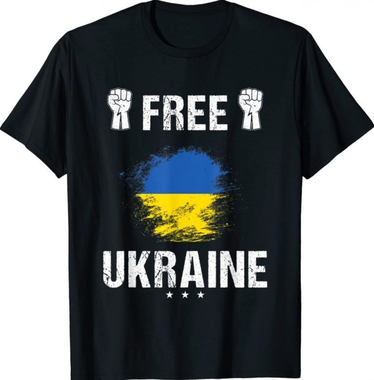 Free Ukraine Stop War Shirts