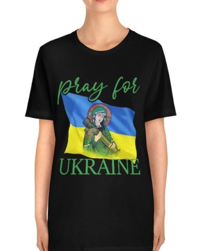 Saint of Javelins Ukraine Strong T-Shirt