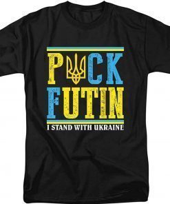 I Stand with Ukraine Stop the War TShirt