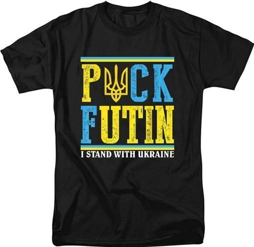 I Stand with Ukraine Stop the War TShirt