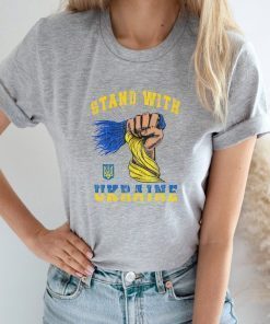 Stop War Stand with Ukraine Free Ukraine Support Ukraina T-Shirt