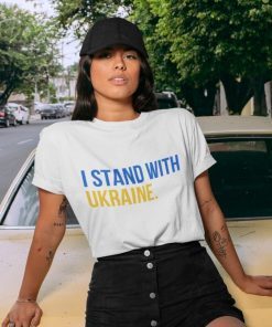 T-Shirt I stand with Ukraine ,Ukrainian Flag Ukraine Peace ,Ukraine People