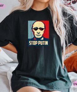 STOP PUTIN Support Ukraine T-Shirt