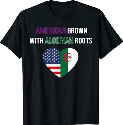 American Grown With Algerian Roots Vintage TShirt