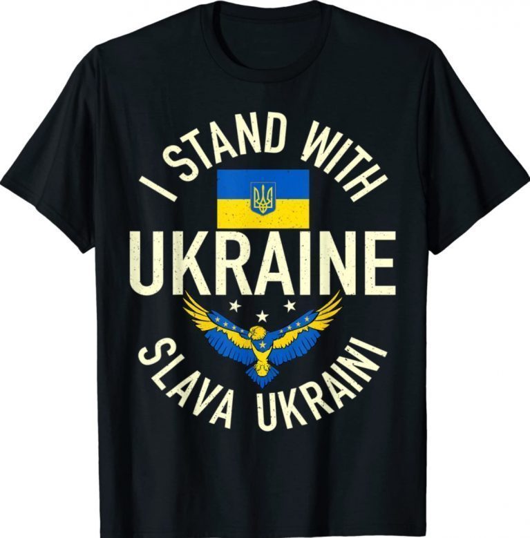 I Stand With Ukraine Patriot T-Shirt