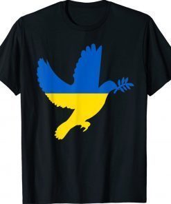UKRAINIAN PEACE DOVE FREE UKRAINE T-Shirt