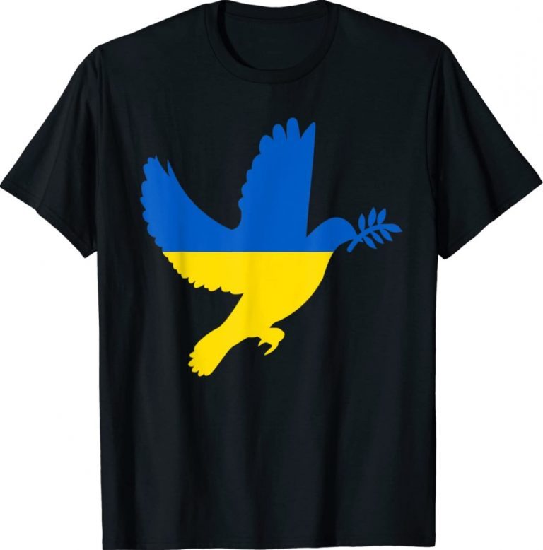 UKRAINIAN PEACE DOVE FREE UKRAINE T-Shirt