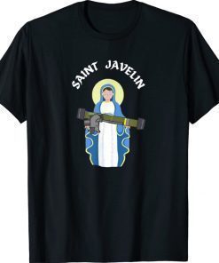 Saint Javelin I Stand With No War Shirt