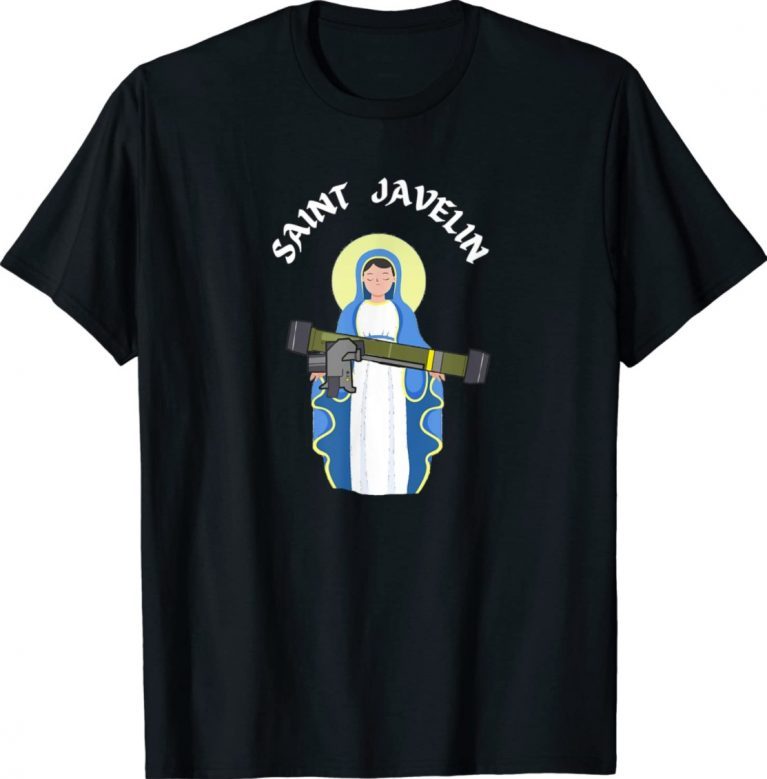 Saint Javelin I Stand With No War Shirt