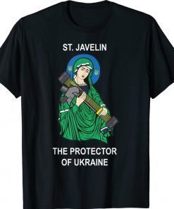 St Javelin The Protector of Ukraine Save Ukraine TShirt