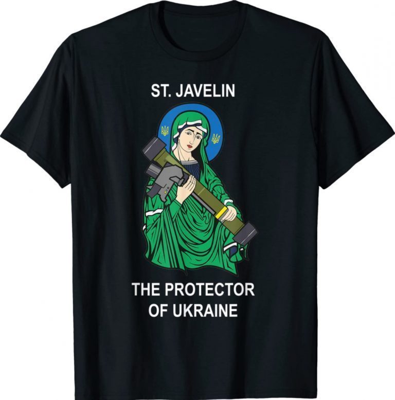 St Javelin The Protector of Ukraine Save Ukraine TShirt