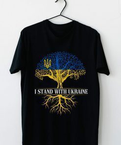 I Stand With Ukraine Ukraine Flag I Support Ukraine 2022 Shirts