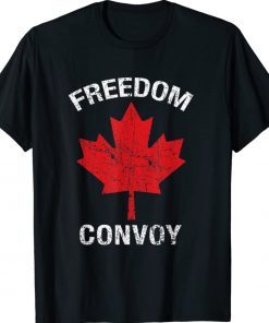 VINTAGE FREEDOM CONVOY 2022 CANADIAN TRUCKER Tee Shirt