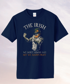 The Irish We don't always win but we always figh vintage tshirt