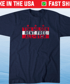 Tom Wilson Rent Free All-Star Vintage TShirt