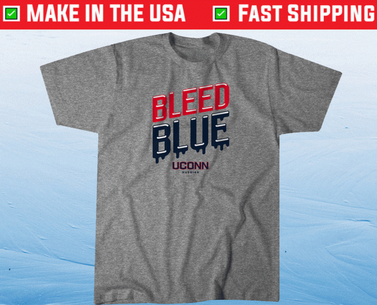 UConn Bleed Blue Vintage T-Shirt