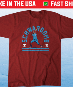 Official Kyle Schwarber Schwarbomb Philly TShirt