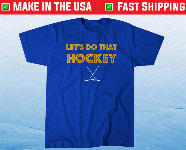 Lets Do That Hockey St Louis Vintage TShirt