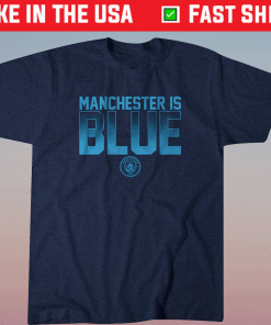 Manchester Is Blue Vintage Shirts