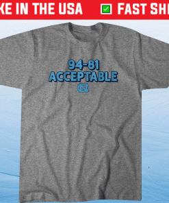 North Carolina Basketball Acceptable 2022 Shirts