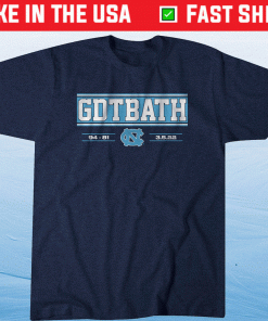 North Carolina Basketball GDTBATH Vintage Shirts