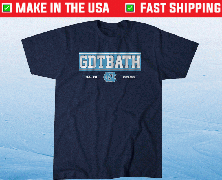 North Carolina Basketball GDTBATH Vintage Shirts