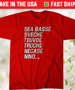 SEA BASS & SVECH & TEUVO & TROCH & NECAS & NINO TEE SHIRT