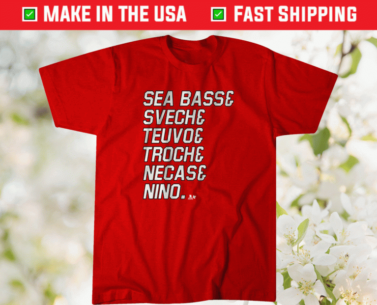 SEA BASS & SVECH & TEUVO & TROCH & NECAS & NINO TEE SHIRT