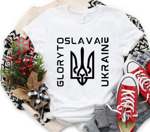 Glory to Ukraine Free Ukraine Slava Ukraine Shirts